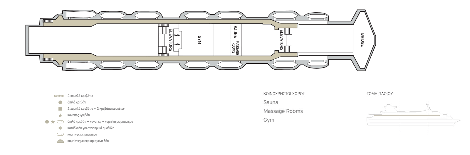 Κατάστρωμα Deck 8 - Ouranos