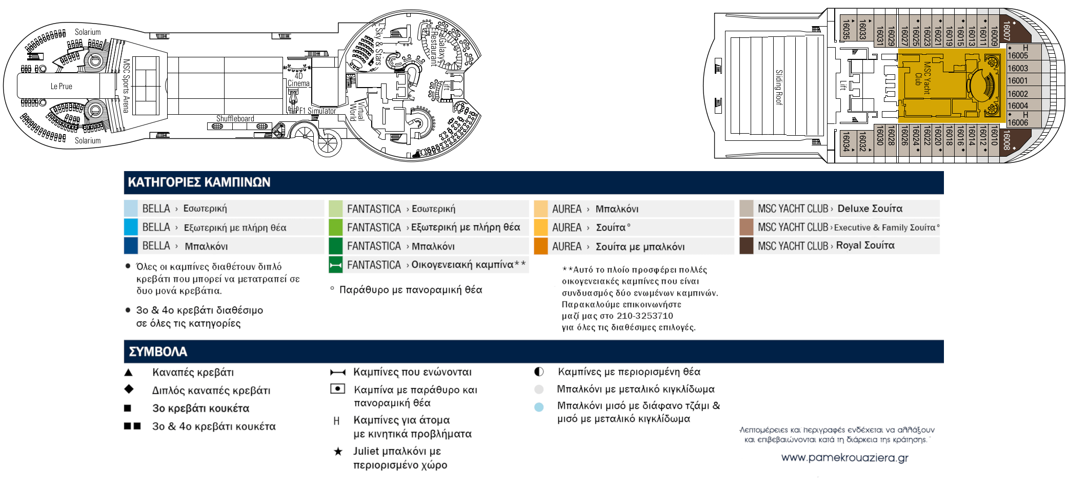 Κατάστρωμα Deck 16 - Urano