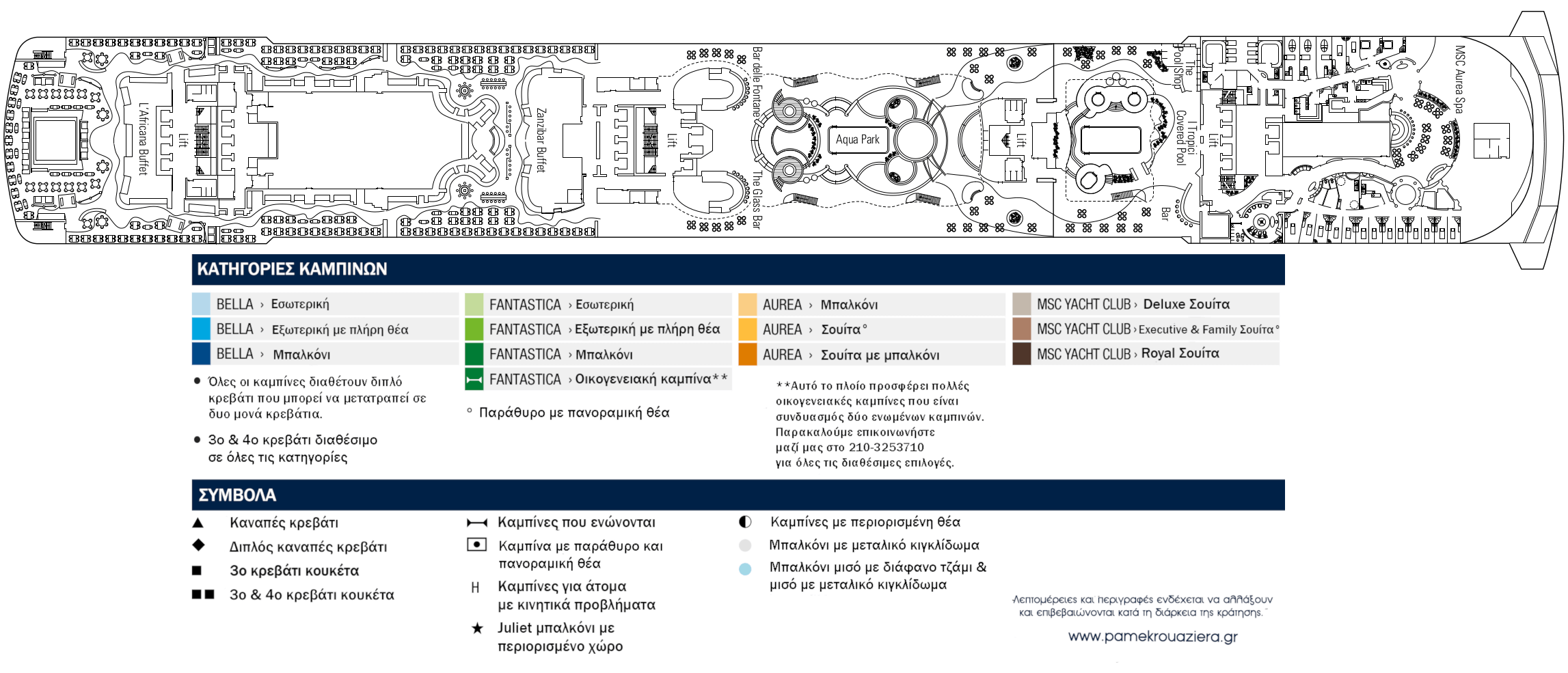 Κατάστρωμα Deck 14 - Miraggio