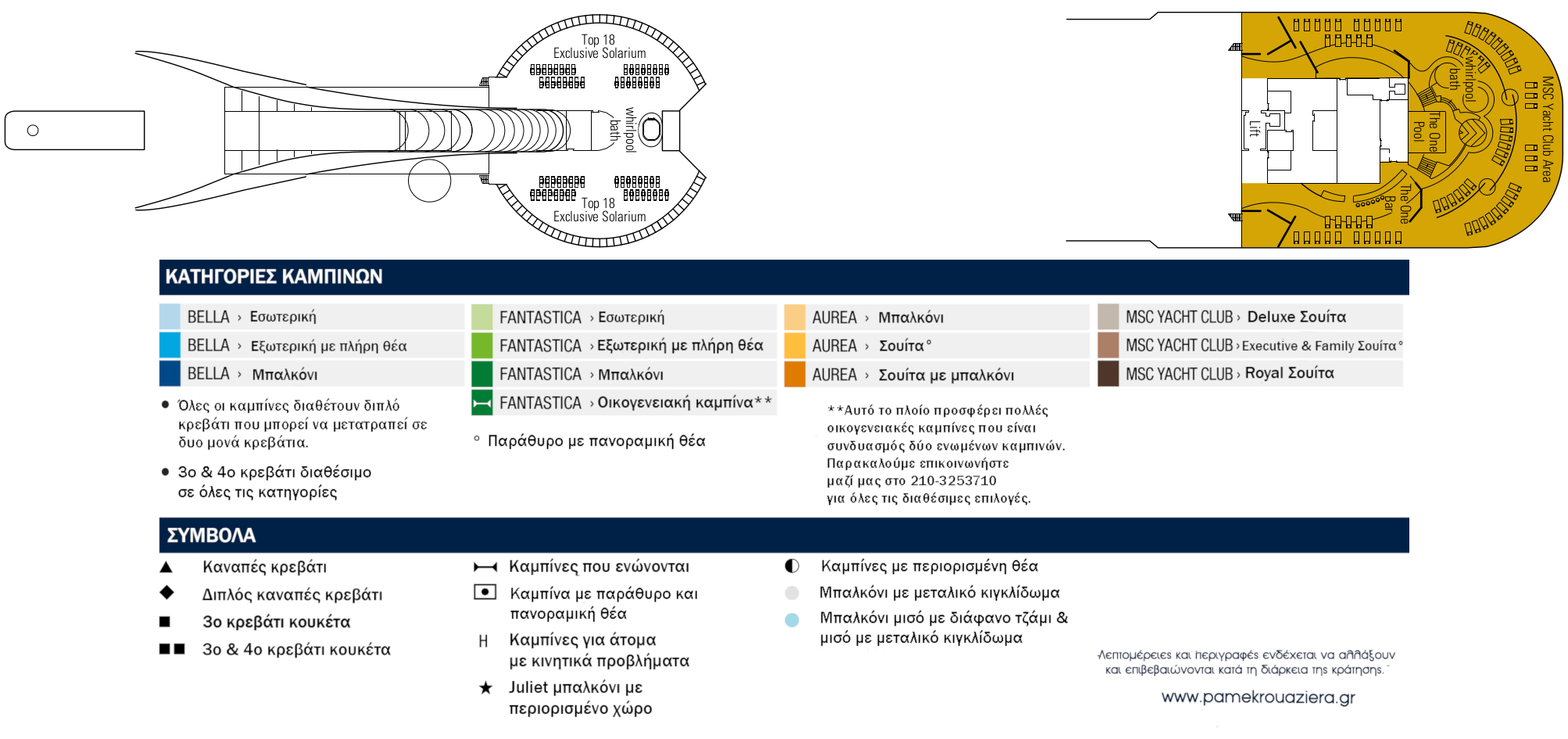 Κατάστρωμα Deck 18 - Sun Dec