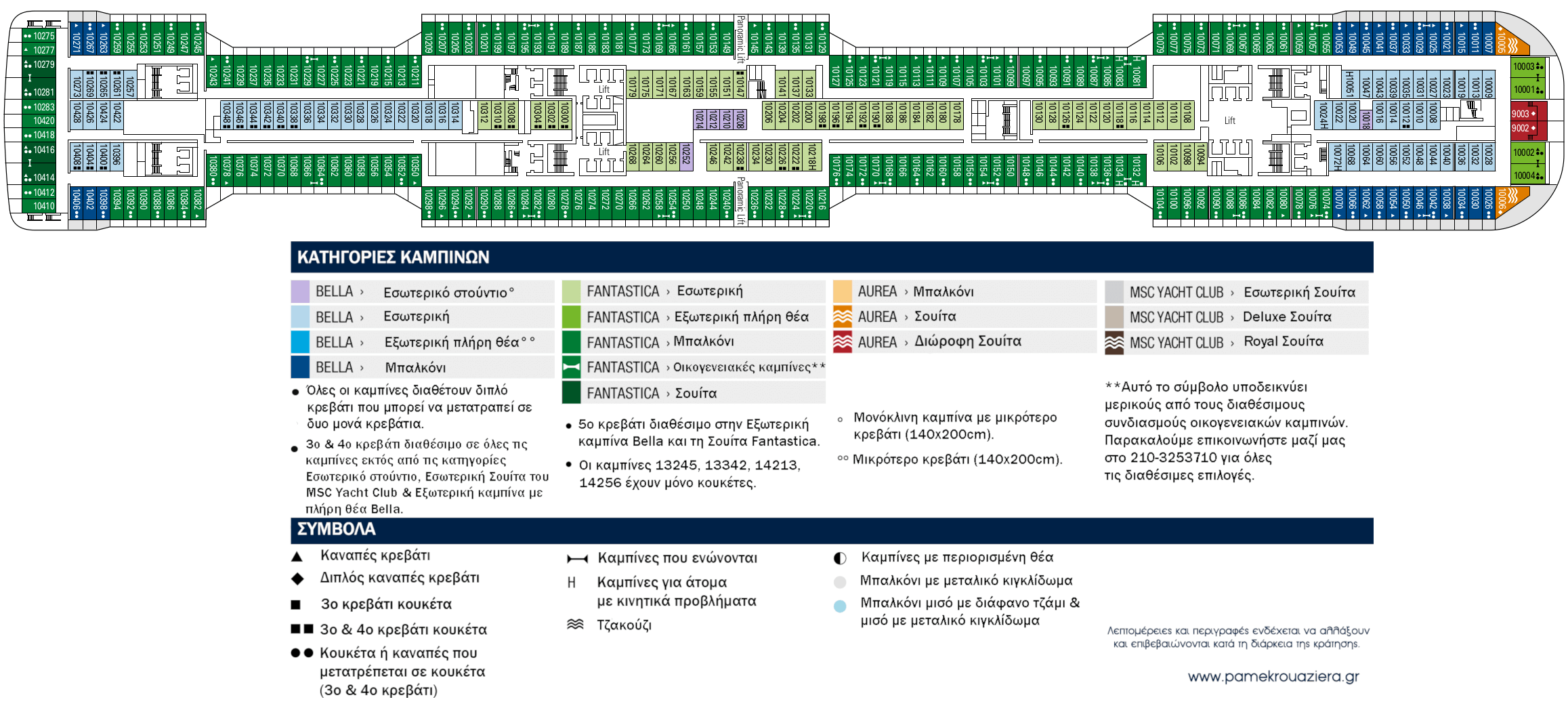 Κατάστρωμα Deck 10 - Miro