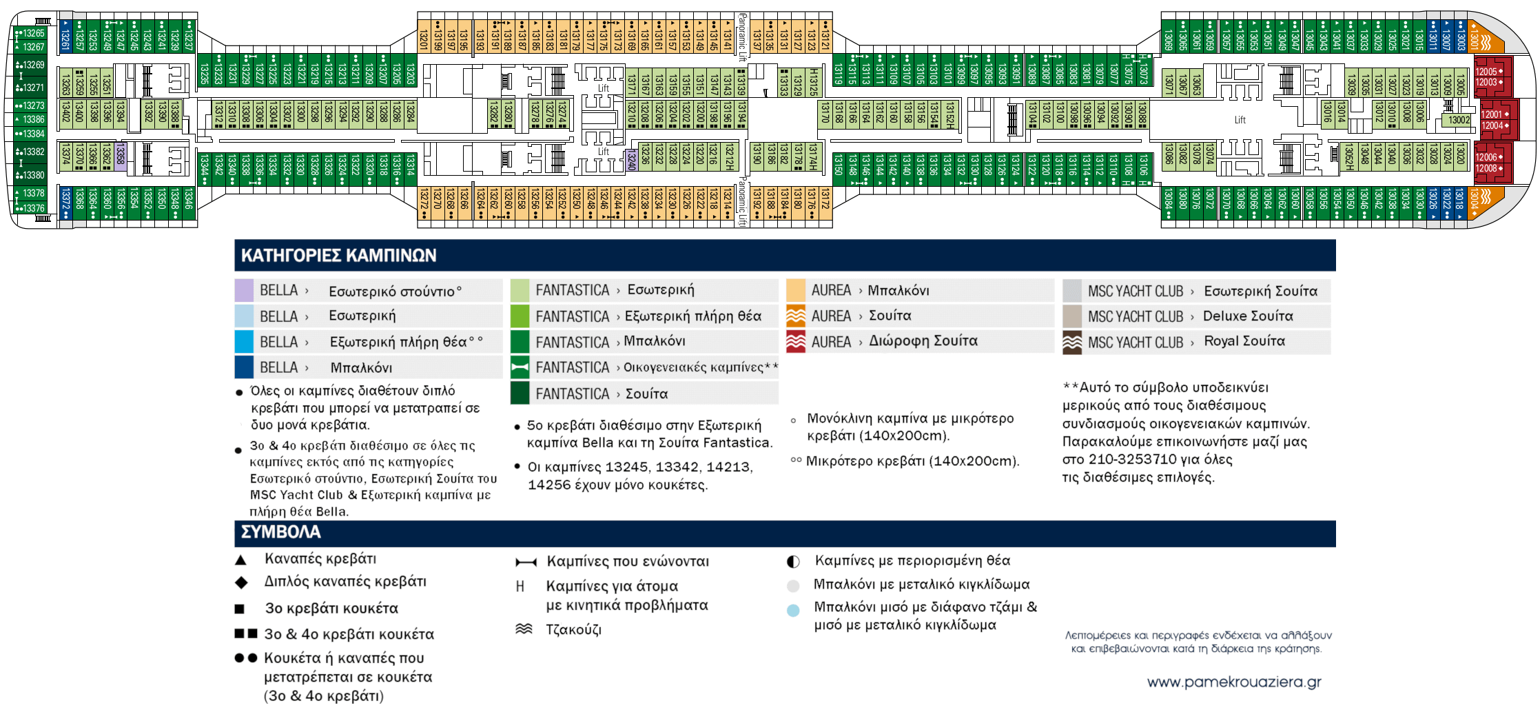 Κατάστρωμα Deck 13 - Goya