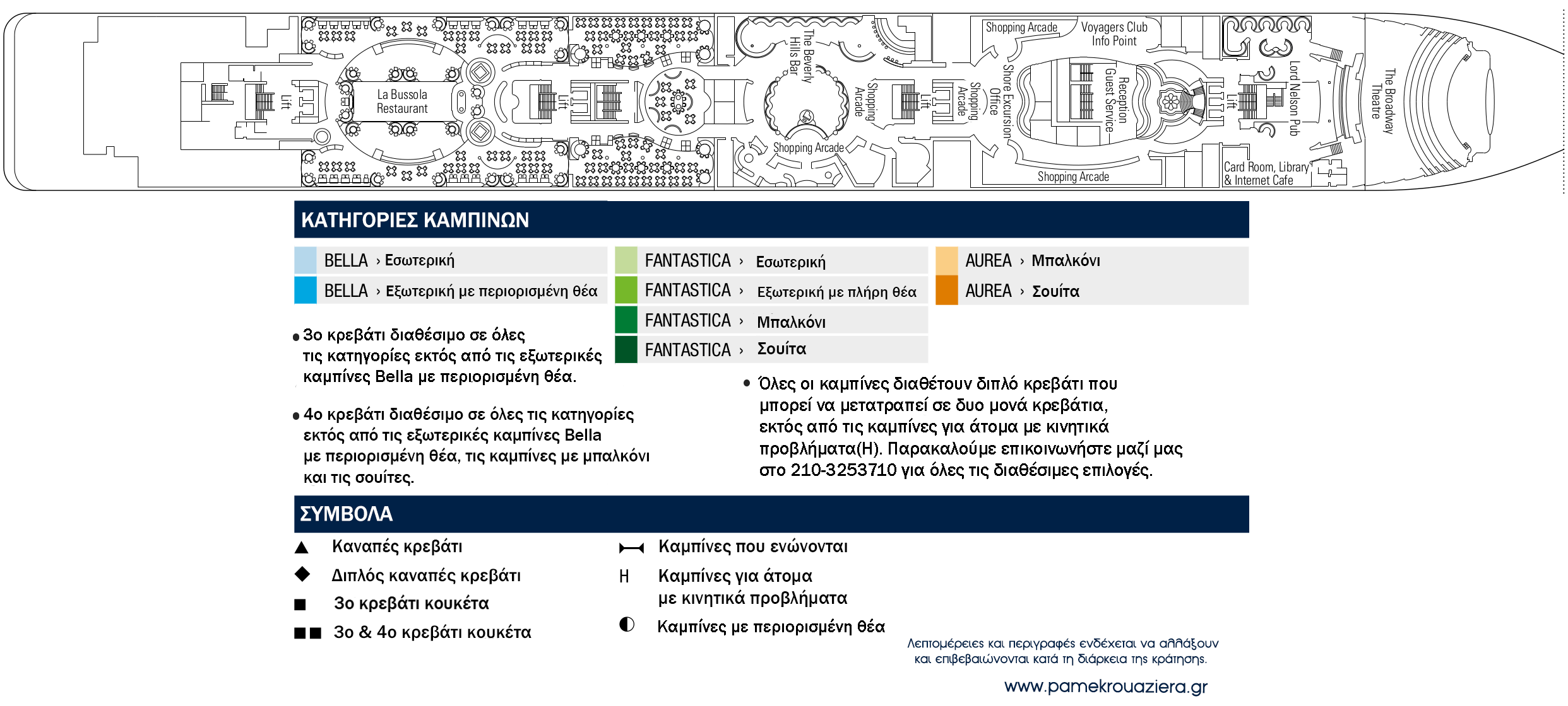 Κατάστρωμα Deck 5 - Verdi