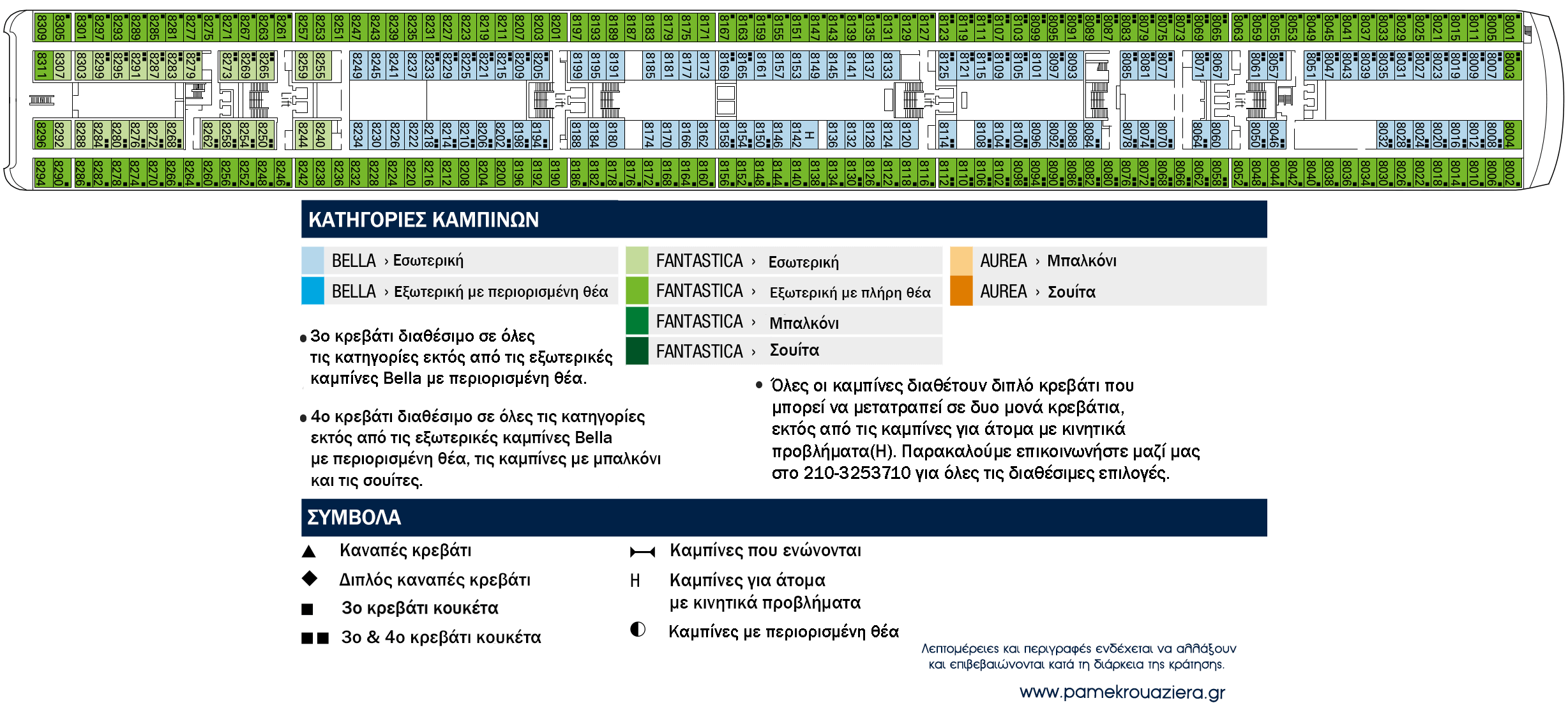 Κατάστρωμα Deck 8 - Paganini