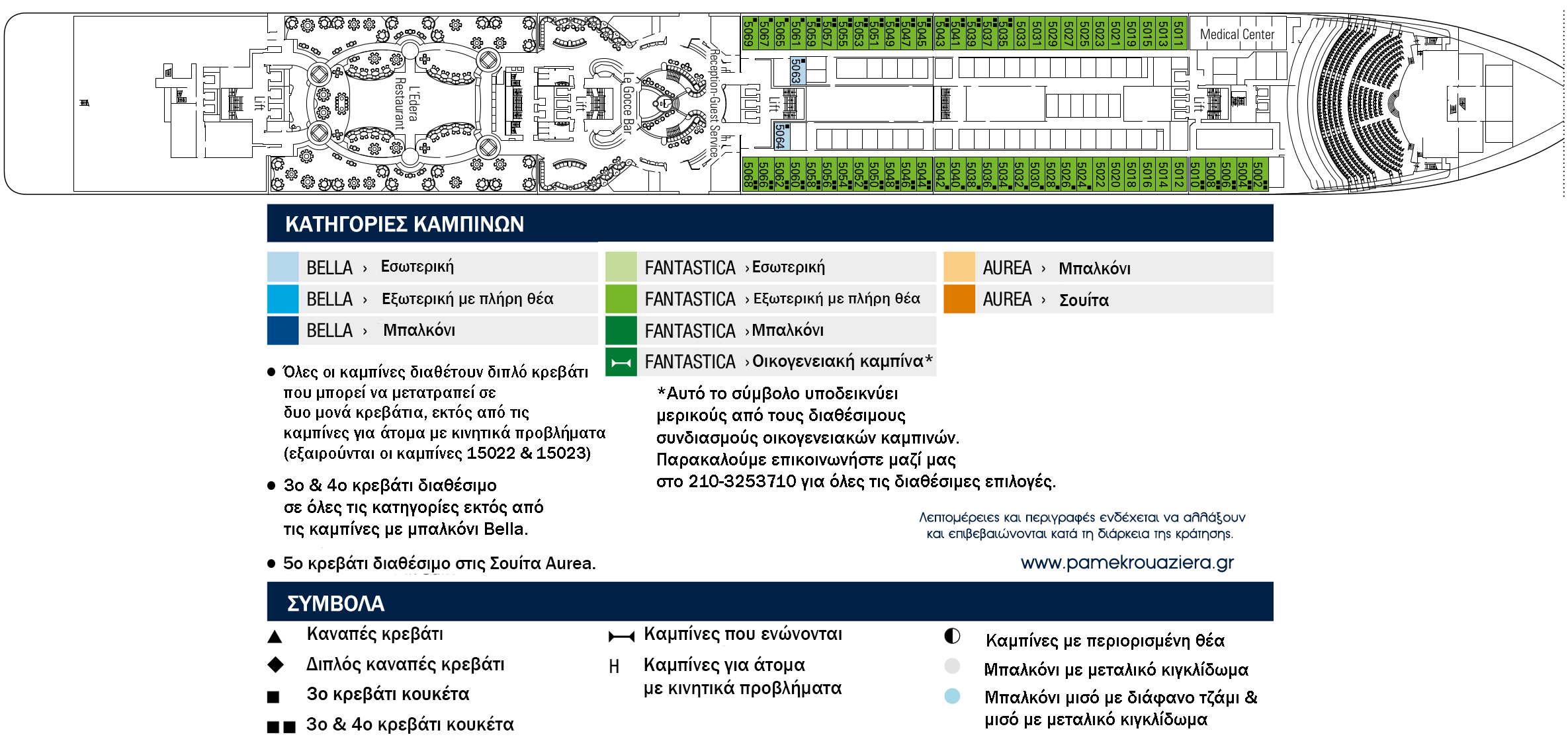 Κατάστρωμα Deck 5 - Sorrento