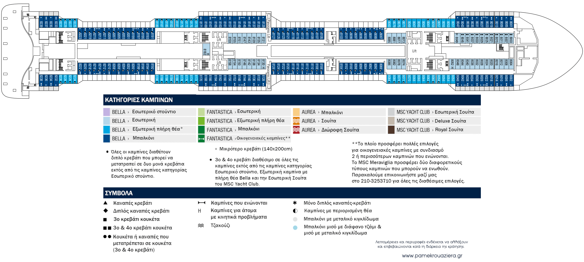 Κατάστρωμα Deck 8 - Machu Picchu