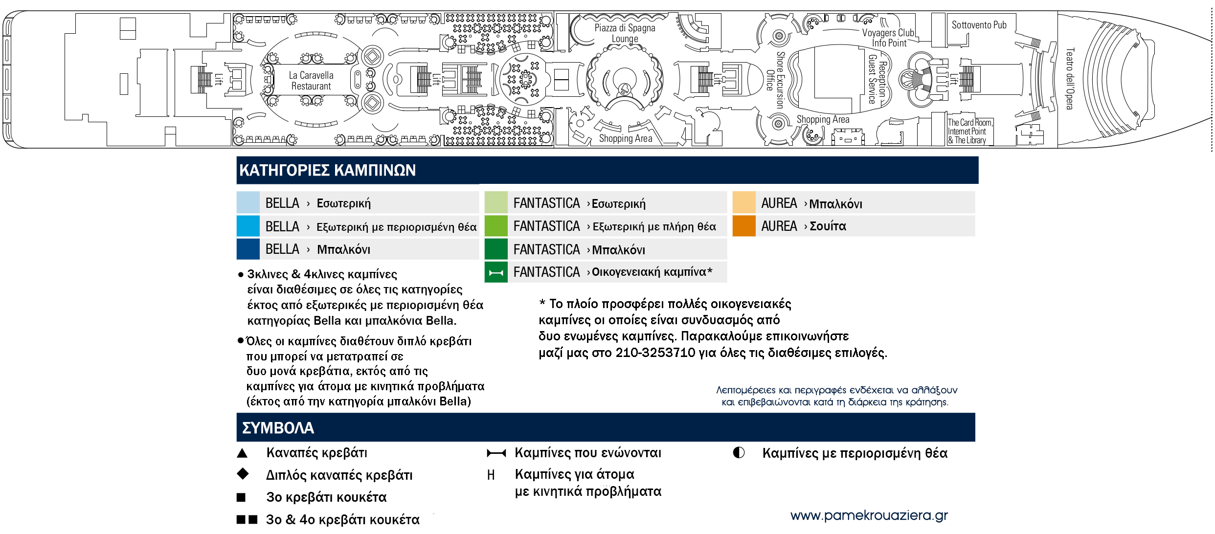 Κατάστρωμα Deck 5 - Aida