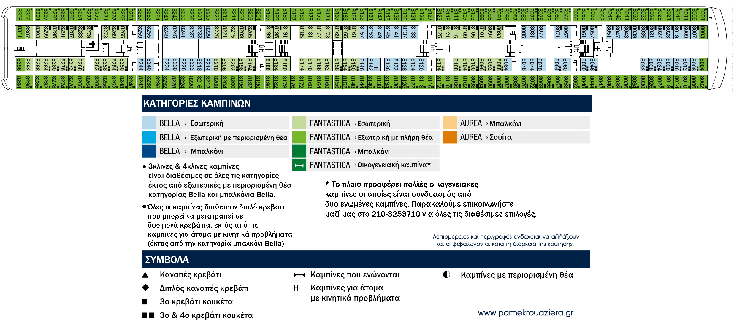 Κατάστρωμα Deck 8 - La Traviata