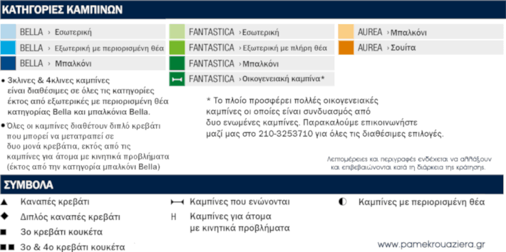 Deck 5 - Aida - info