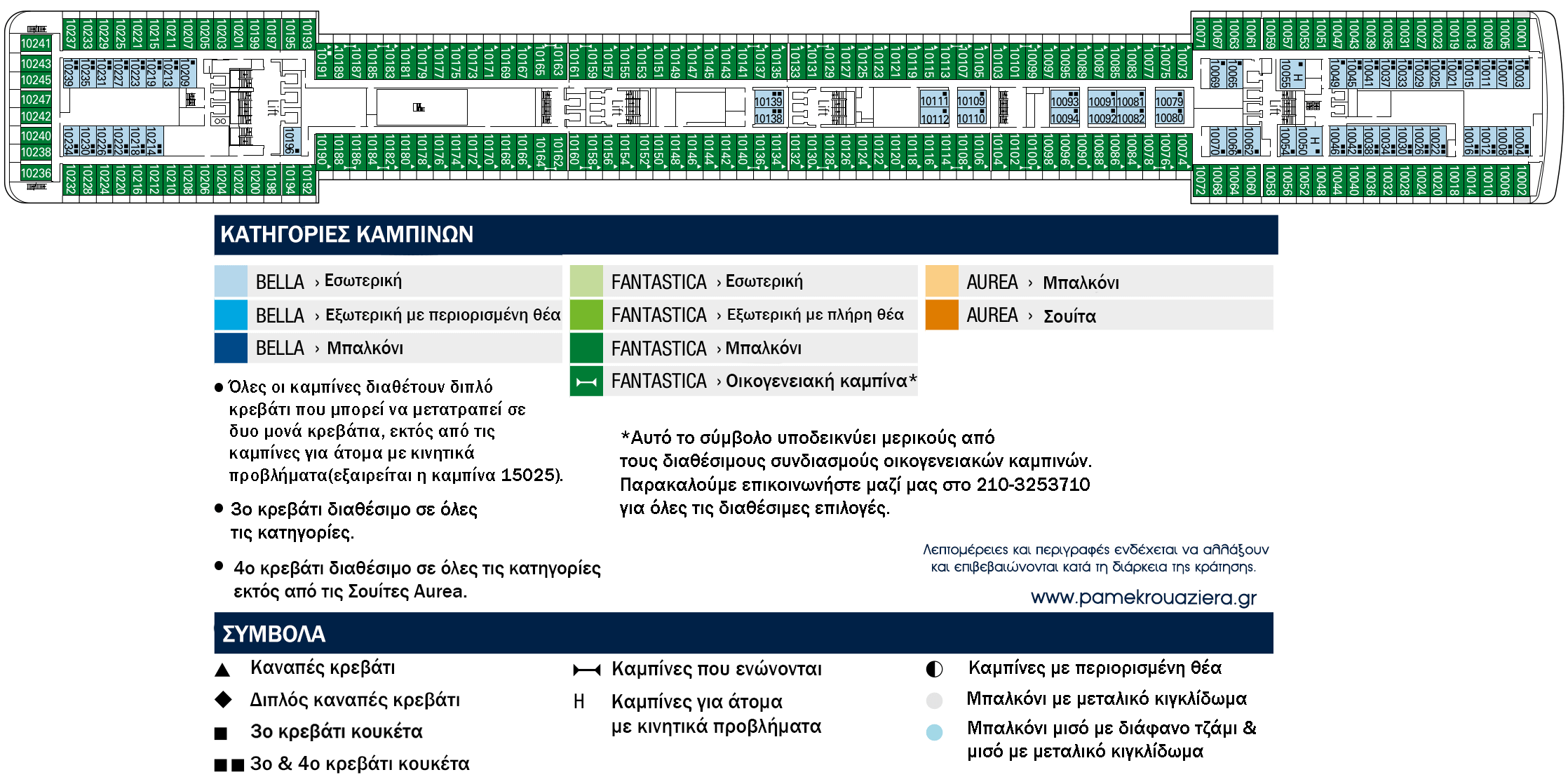 Κατάστρωμα Deck 10 - Carducci