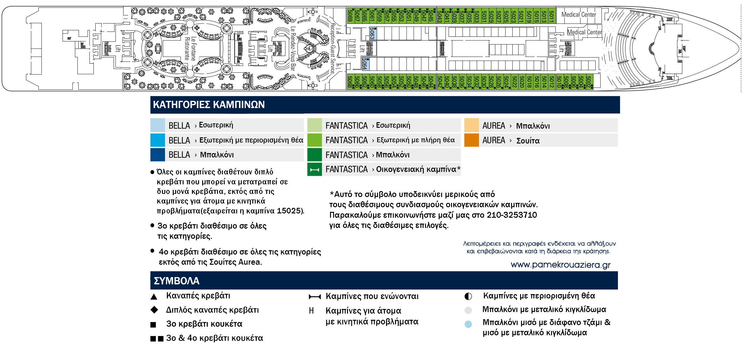 Κατάστρωμα Deck 5 - Petrarca