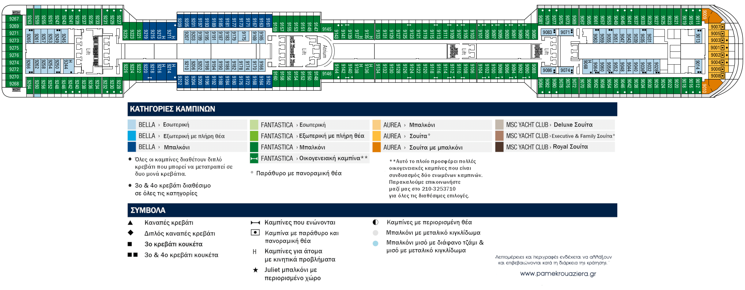 Κατάστρωμα Deck 9 - Agata