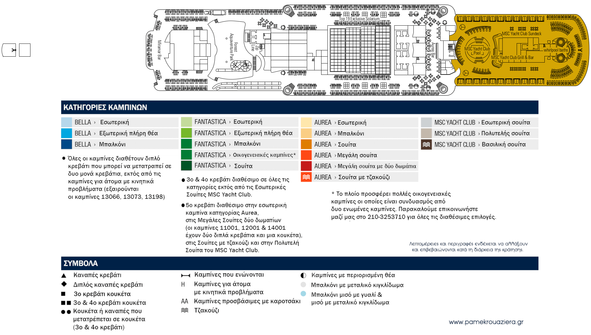 Κατάστρωμα Deck 19 - Biarritz