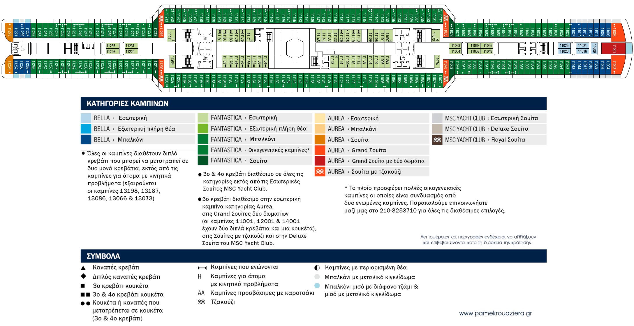 Κατάστρωμα Deck 11 - Black Sea