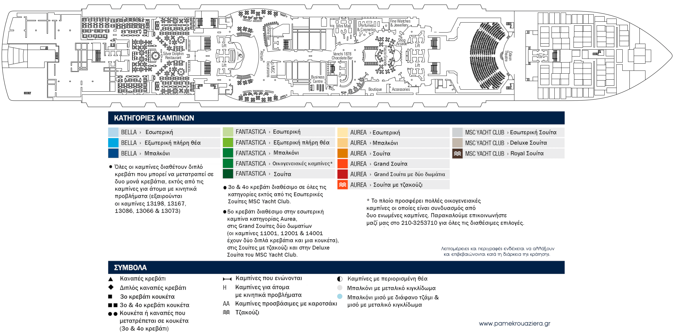 Κατάστρωμα Deck 6 - Pacific Ocean