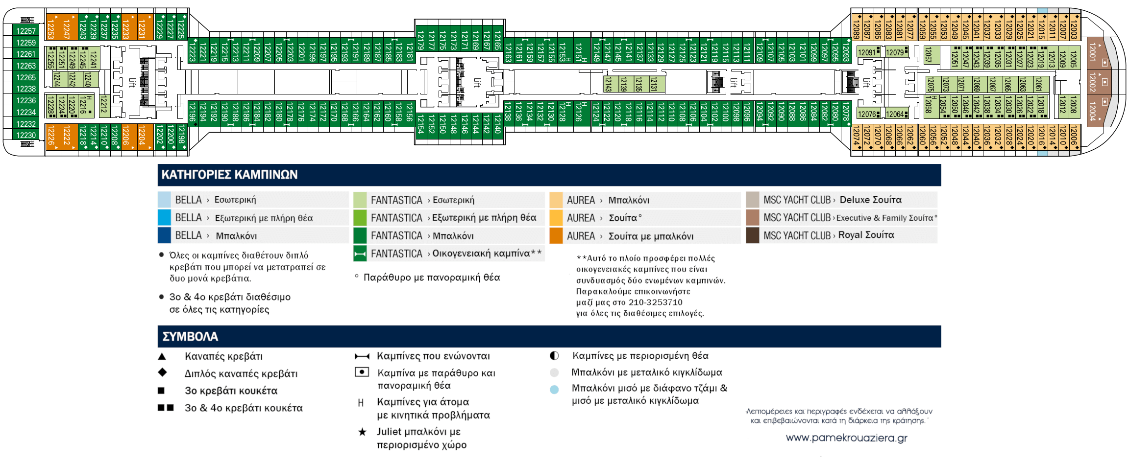 Κατάστρωμα Deck 12 - De Chirico